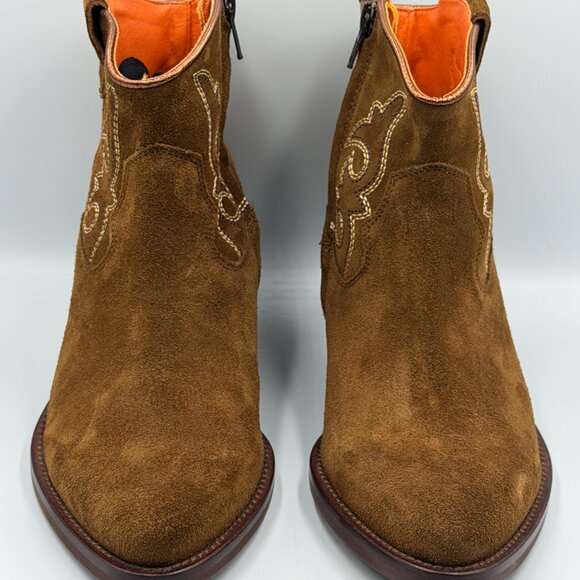 Penelope Chilvers Cassidy Suede Western Boot (Women) Made in Spain US Size 7 - Picture 1 of 6